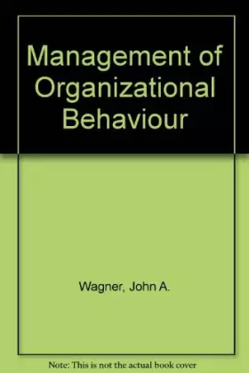 Couverture du produit · Management of Organizational Behavior