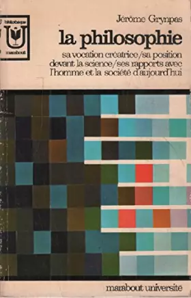 Couverture du produit · La philosophie.