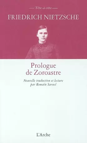 Couverture du produit · Prologue de Zoroastre