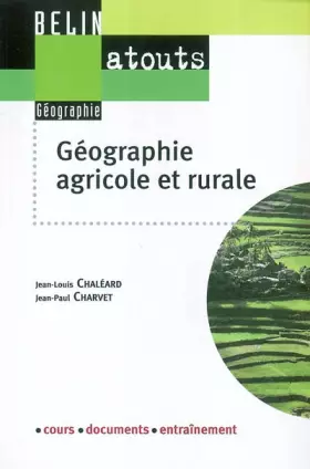Couverture du produit · Géographie agricole et rurale