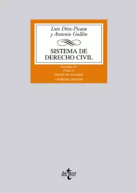 Couverture du produit · Sistema de derecho civil / Civil Justice System: Derecho de sucesiones / Law of Succession