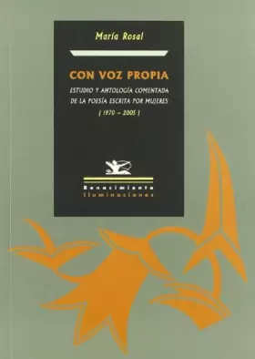 Couverture du produit · Con Voz Propia Estudio Y Antologi (ILUMINACIONES)