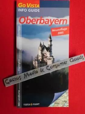 Couverture du produit · Oberbayern (Go Vista Info Guide)