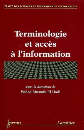 Couverture du produit · Terminologie et accès à l'information