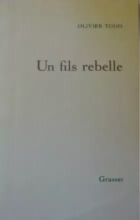 Couverture du produit · Un fils rebelle.