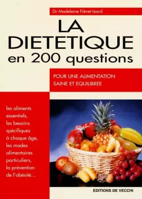 Couverture du produit · La diététique en 200 questions