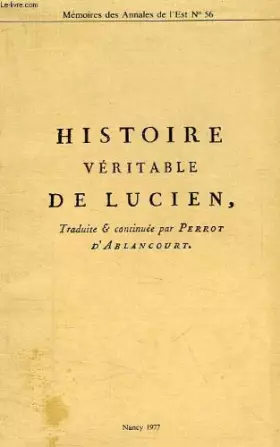 Couverture du produit · HISTOIRE VERITABLE DE LUCIEN