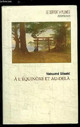 Couverture du produit · À l'équinoxe et au-delà