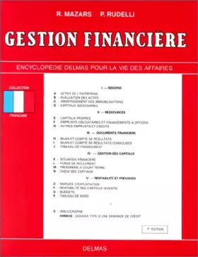 Couverture du produit · Gestion Financière