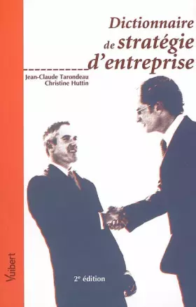 Couverture du produit · Dictionnaire de stratégie d'entreprise