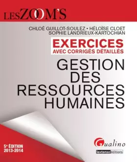 Couverture du produit · Exercices de gestion des ressources humaines avec corrigés détaillés