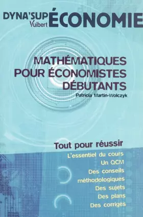 Couverture du produit · Mathématiques pour économistes débutants