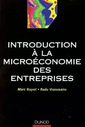 Couverture du produit · Introduction à la microéconomie des entreprises