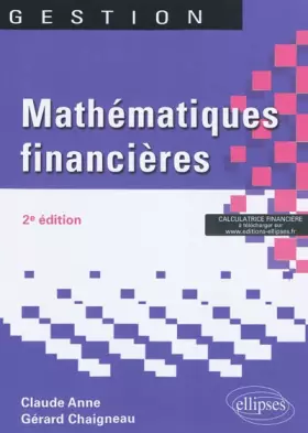 Couverture du produit · Mathématiques financières 2e édition