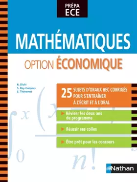 Couverture du produit · Mathématiques - option économique