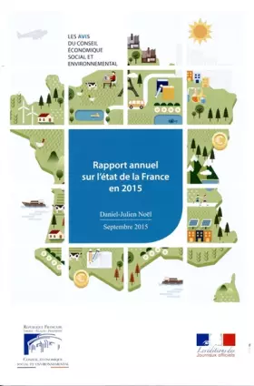Couverture du produit · Rapport annuel sur l'état de la France en 2015
