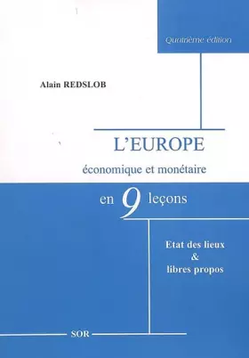 Couverture du produit · L'Europe économique et monétaire en neuf leçons: Etat des lieux & libres propos