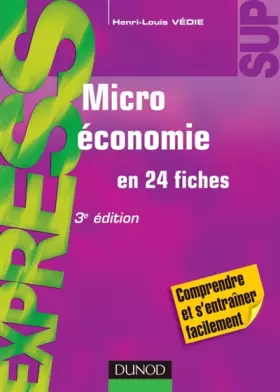 Couverture du produit · Microéconomie - 3e édition - en 24 fiches