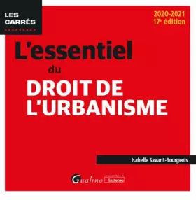 Couverture du produit · L'essentiel du droit de l'urbanisme (2020-2021)