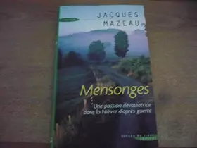 Couverture du produit · Mensonges