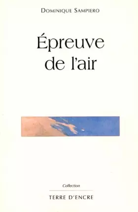 Couverture du produit · Epreuve de l'air