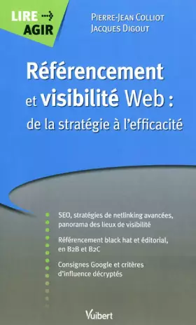 Couverture du produit · Référencement et visibilité Web : de la stratégie à l'efficacité