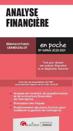 Couverture du produit · Analyse financière: Tout pour réussir une analyse financière ou un diagnostic financier