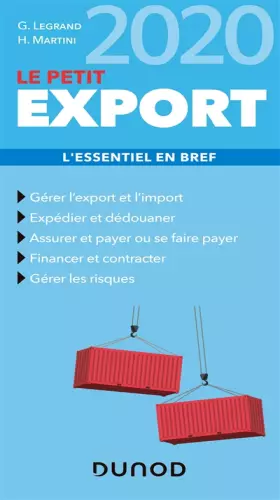 Couverture du produit · Le petit Export 2020 - L'essentiel en bref: L'essentiel en bref (2020)