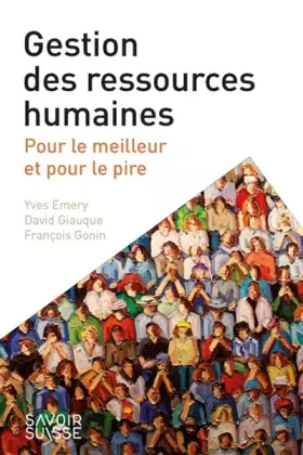 Couverture du produit · Gestion des ressources humaines: Pour le meilleur et pour le pire