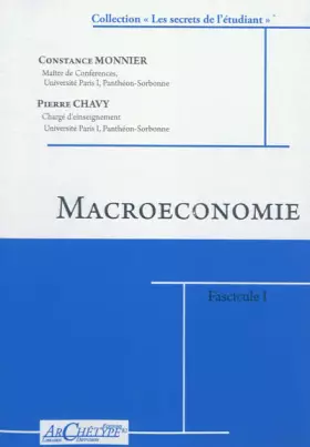 Couverture du produit · Macroéconomie