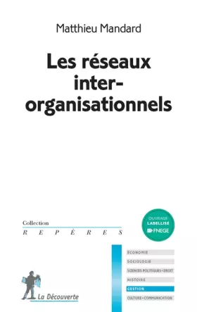 Couverture du produit · Les réseaux inter-organisationnels