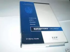 Couverture du produit · Exporters' Checklist: A Step-By-Step Guide to Successful Exporting