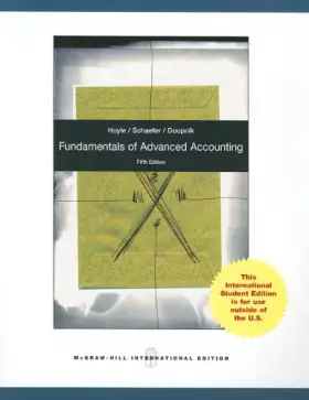 Couverture du produit · Fundamentals of Advanced Accounting