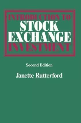Couverture du produit · Introduction to Stock Exchange Investment