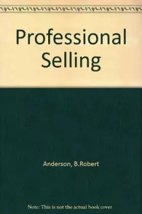 Couverture du produit · Professional Selling