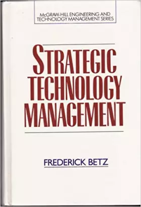 Couverture du produit · Strategic Technology Management