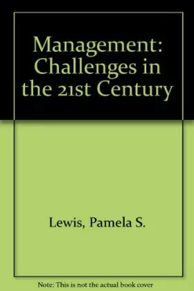 Couverture du produit · Management: Challenges in the 21st Century