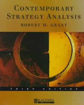 Couverture du produit · Contemporary Strategy Analysis: Concepts, Techniques, Applications (Blackwell Business)