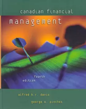 Couverture du produit · Canadian Financial Management (4th Edition)