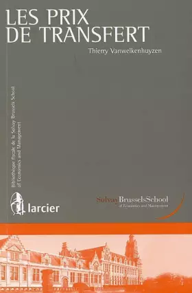 Couverture du produit · Les prix de transfert