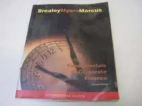 Couverture du produit · Fundamentals of Corporate Finance (International student edition)