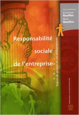 Couverture du produit · Responsabilité sociale de l'entreprise: Enjeux de gestion et cas pédagogiques
