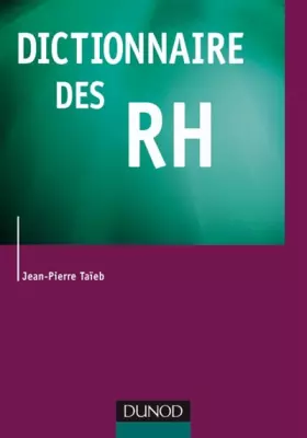 Couverture du produit · Dictionnaire des RH