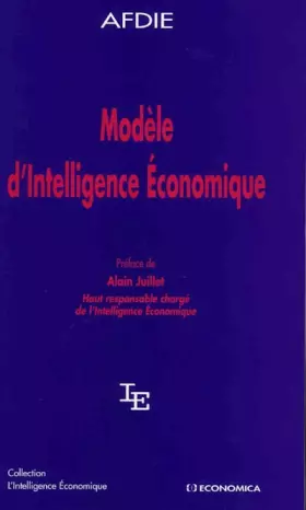 Couverture du produit · Modèle d'Intelligence Economique