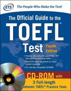 Couverture du produit · Official Guide to the TOEFL Test With CD-ROM, 4th Edition