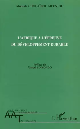 Couverture du produit · L'Afrique à l'épreuve du développement durable