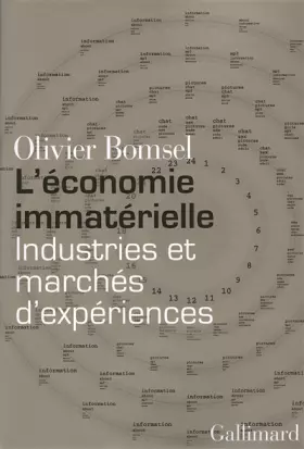 Couverture du produit · L'économie immatérielle: Industries et marchés d'expériences