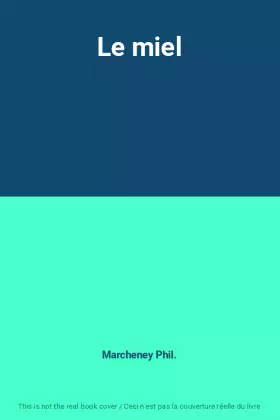 Couverture du produit · Le miel