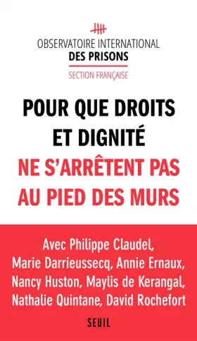 Couverture du produit · Pour que droits et dignité ne s'arrêtent pas au pied des murs
