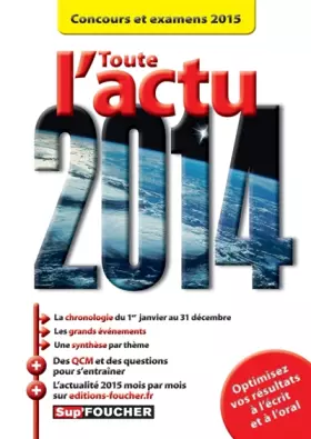 Couverture du produit · Toute l'actu 2014 Concours et examens 2015